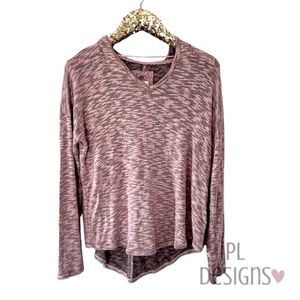 Cupio Hoodie Sweater Heather Pink